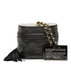 Chanel Quilted Lambskin Tassel Vanity Case with Chain Secondhand