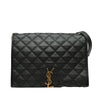 Saint Laurent Large Quilted Lambskin Becky Chain Shoulder Bag Secondhand