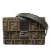 Fendi Zucca Canvas Convertible Baguette Pouch Secondhand