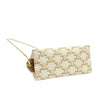 Secondhand Celine Triomphe Coated Canvas Clutch On Chain