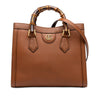 Gucci Medium Calfskin Bamboo Diana Satchel Secondhand