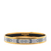 Secondhand Hermès Narrow Grand Apparat Enamel Bangle 62