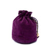 Chanel CC Quilted Suede Drawstring Tassel Bucket Bag Secondhand