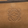 Secondhand LOEWE Suede Anagram Clutch