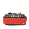 Prada Perforated Leather City Fori Chain Handbag Secondhand