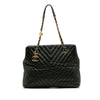 Chanel Large Chevron Calfskin Surpique Tote Secondhand