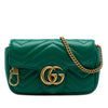 Gucci Mini GG Marmont Matelasse Calfskin Flap Crossbody Secondhand