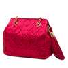 Chanel CC Quilted Satin Tassel Chain Shoulder Bag Secondhand