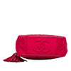 Chanel CC Quilted Satin Tassel Chain Shoulder Bag Secondhand