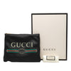 Secondhand Gucci Medium Leather Logo Portfolio Clutch