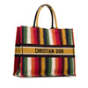 Secondhand Dior Large Striped Book Tote