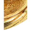Chanel CC Gold Plated Twisted Round Clip on Earrings Secondhand