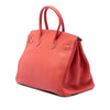 Hermès Limited Edition Bicolor Clemence Birkin Retourne 35 Secondhand