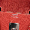 Hermès Limited Edition Bicolor Clemence Birkin Retourne 35 Secondhand