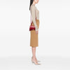 Balenciaga Small Croc Embossed Hourglass Top Handle Bag Secondhand