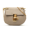 Chloé Mini Grained Lambskin Drew Crossbody Secondhand