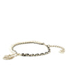 Secondhand Chanel Gold Plated Chain And Faux Pearl Flap Bag Pendant Necklace