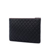 Chanel Large Quilted Nylon O Case Clutch Secondhand
