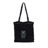 Chanel Large Resin Embellished Tweed Robot Shopping Tote Secondhand