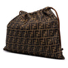 Fendi Zucca Canvas Drawstring Pouch Secondhand