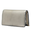 Dior Metallic Calfskin JAdior Clutch with Chain Secondhand