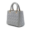 Dior Medium Pearlescent Lambskin Cannage Lady Dior Secondhand