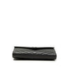 Saint Laurent Grain De Poudre Chevron Monogram Envelope Chain Wallet Secondhand