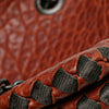 Bottega Veneta Textured Leather Whipstitch Duo Shoulder Bag Secondhand