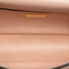 Secondhand Fendi Zucca Embossed Leather Chain Midi Baguette