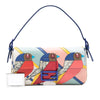 Fendi Patchwork Leather QuTweet Bird Baguette Secondhand