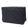 Chanel Quilted Lambskin Thin City Foldover Clutch Secondhand