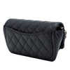 Secondhand Chanel CC Quilted Caviar Sunglasses Case with Chain