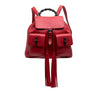 Gucci Large Calfskin Bamboo Tassel Drawstring Backpack Secondhand