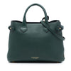 Burberry Medium Leather and House Check Banner Satchel Secondhand