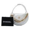 Chanel Mini Quilted Caviar Bow Pouch Hobo Secondhand
