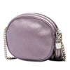 Gucci Mini Metallic Pebbled Calfskin Soho Chain Crossbody Secondhand