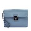 Valentino Leather Rockstud Wristlet Clutch Secondhand