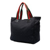 Gucci GG Canvas Web Double Pockets Tote Secondhand