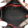 Burberry Mini Exploded Check Canvas Handbag Secondhand