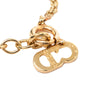 Secondhand Dior Gold Plated CD Logo Pendant Necklace