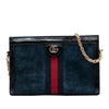Gucci Small Suede Ophidia Chain Crossbody Secondhand