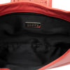 LOEWE Suede Trimmed Calfskin Half Moon Hobo Secondhand