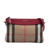 Burberry House Check Canvas Derby Peyton Crossbody Secondhand