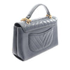 Chanel Chevron Sheepskin Stitched Chain Top Handle Flap Secondhand