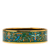 Hermès Wide Enamel Astres et Soleils Bangle 65 Secondhand