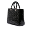 Secondhand Dior Large Patent Cannage Lady Dior