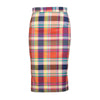 Secondhand Vivienne Westwood Harlequin Tartan Pencil Skirt