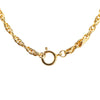 Chanel CC Gold Plated Pendant Chain Necklace Secondhand