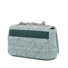 Secondhand Dior Small Tweed Macrocannage Caro Bag