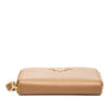 Prada Saffiano Zip Around Coin Pouch Secondhand